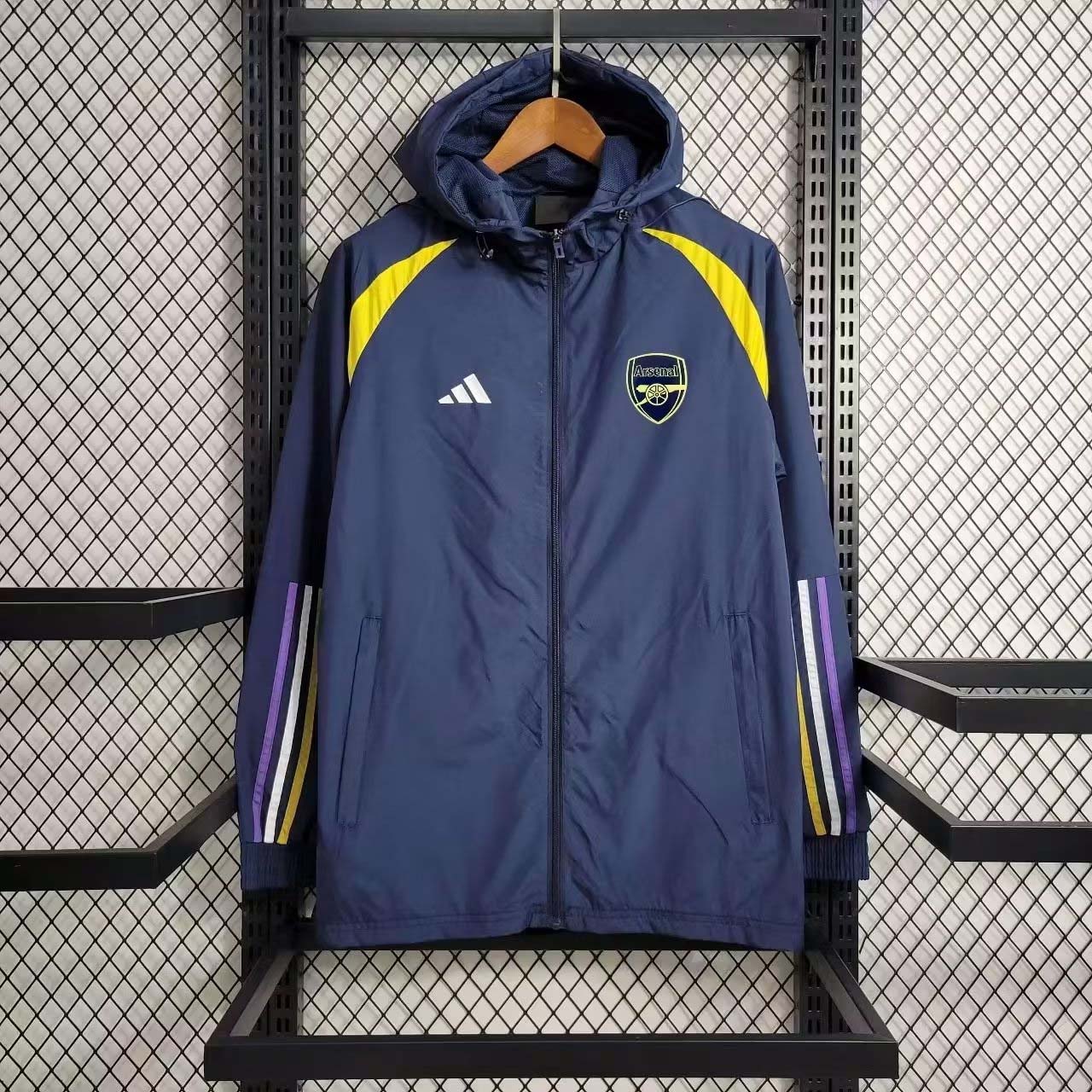 2023 Arsenal Windbreaker Navy blue