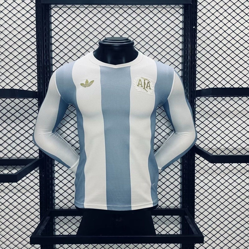 2025/2026 Long Sleeves Player Version Argentina 50th Anniversary Edition