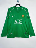 2007/2008 Retro Long Sleeve Manchester United Goalkeeper Green