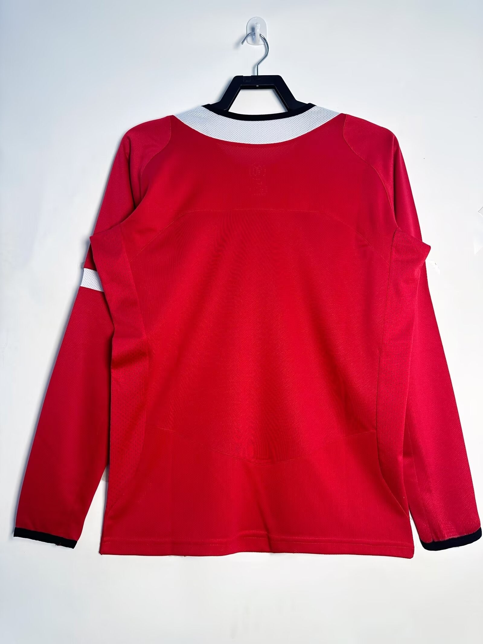 2005-2006 Retro Long Sleeve Manchester United Home