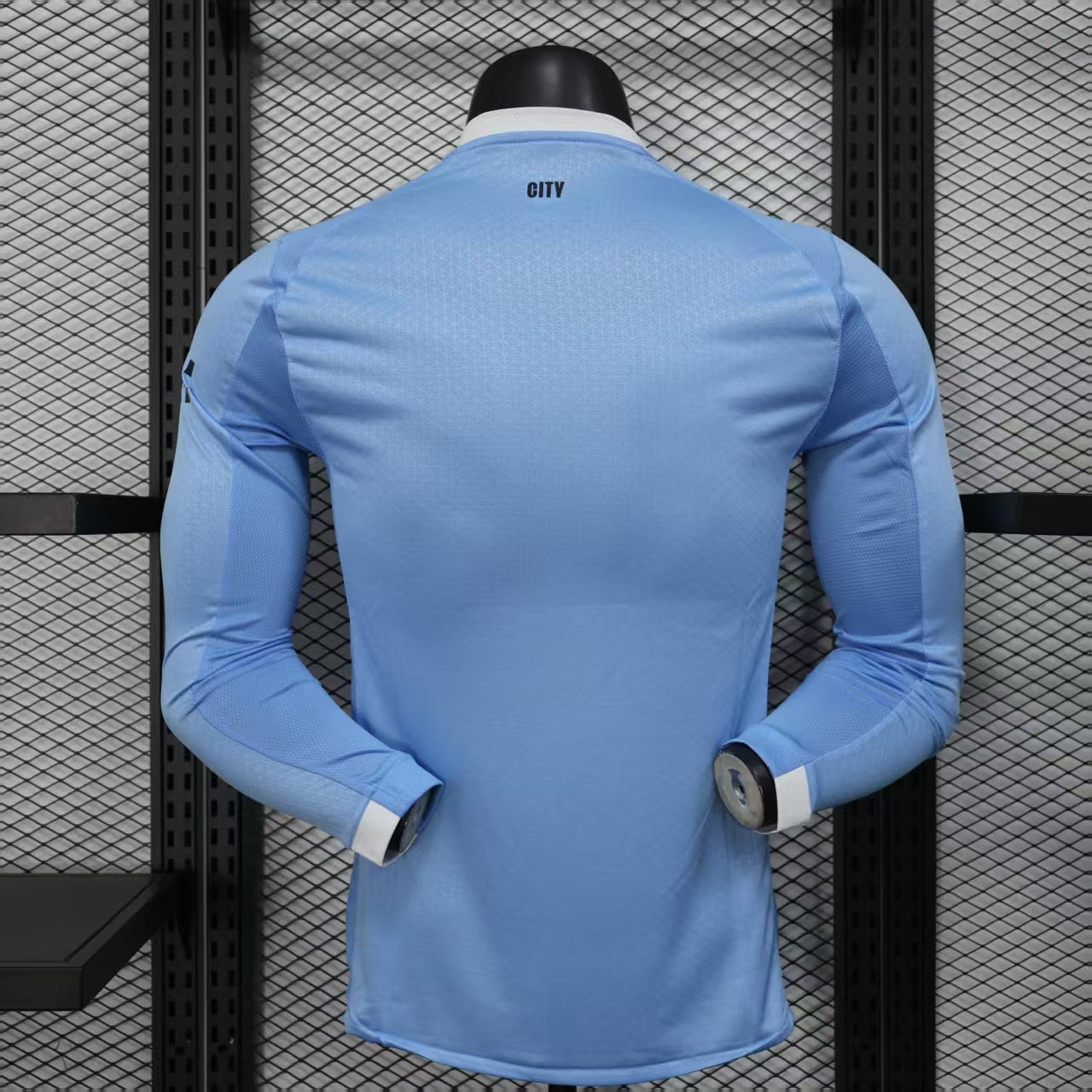 2025/2026 Long Sleeve Player Version Manchester City Home