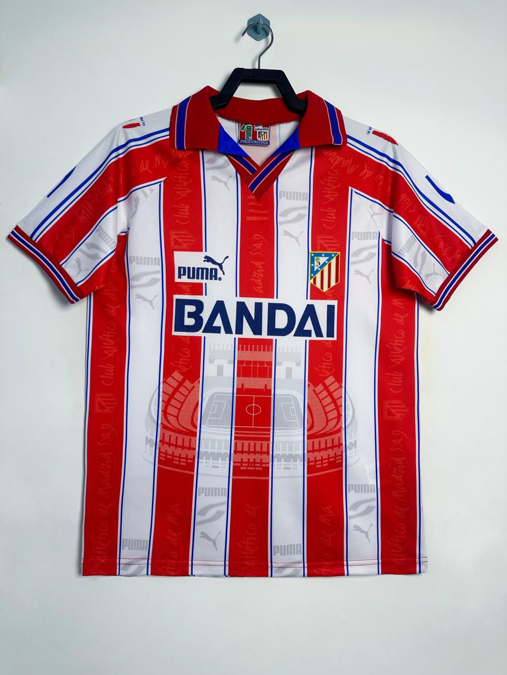 1996-1997 Retro Atletico Madrid Home