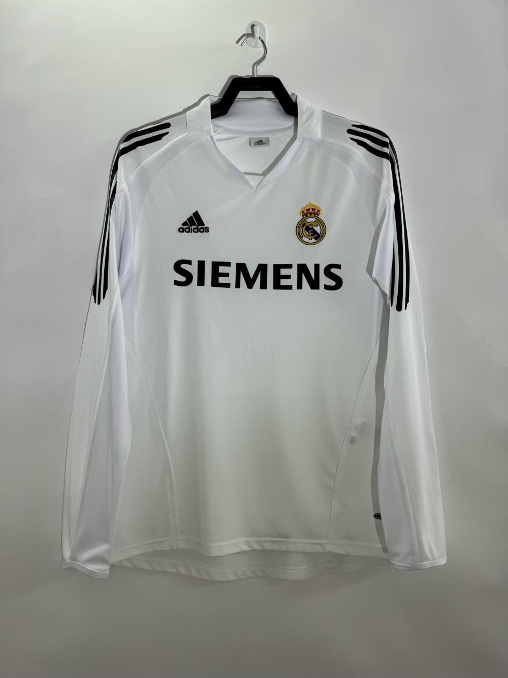 2005/2006 Retro Long Sleeve Real Madrid Home