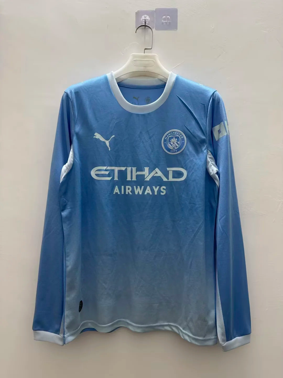 2026/2027 Long Sleeves Manchester City Home Football Jersey 1:1 Thai Quality topjersey