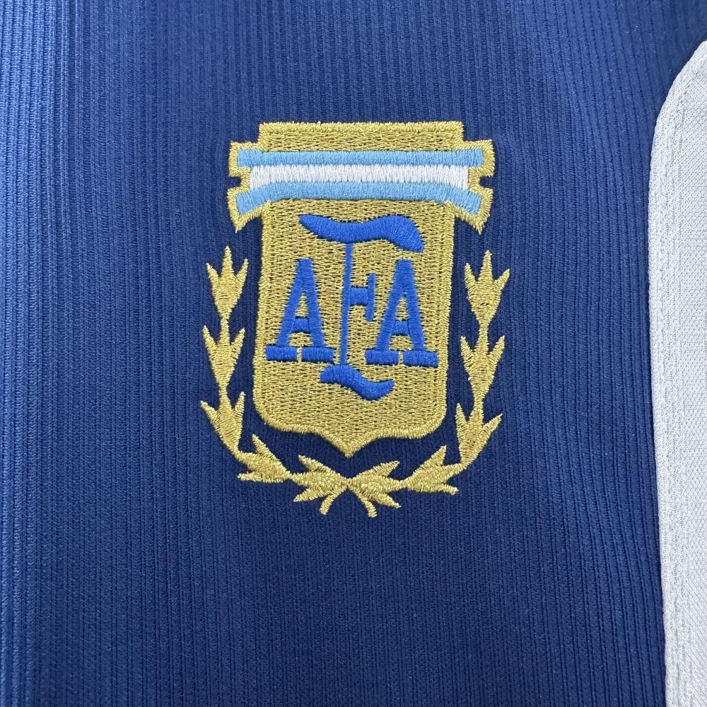 1998 Retro Argentina National Team Away Jersey