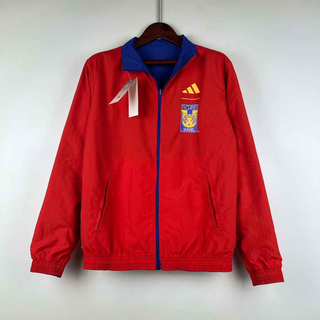 2023/2024 Tigres Reversible Windbreaker(Blue-red)