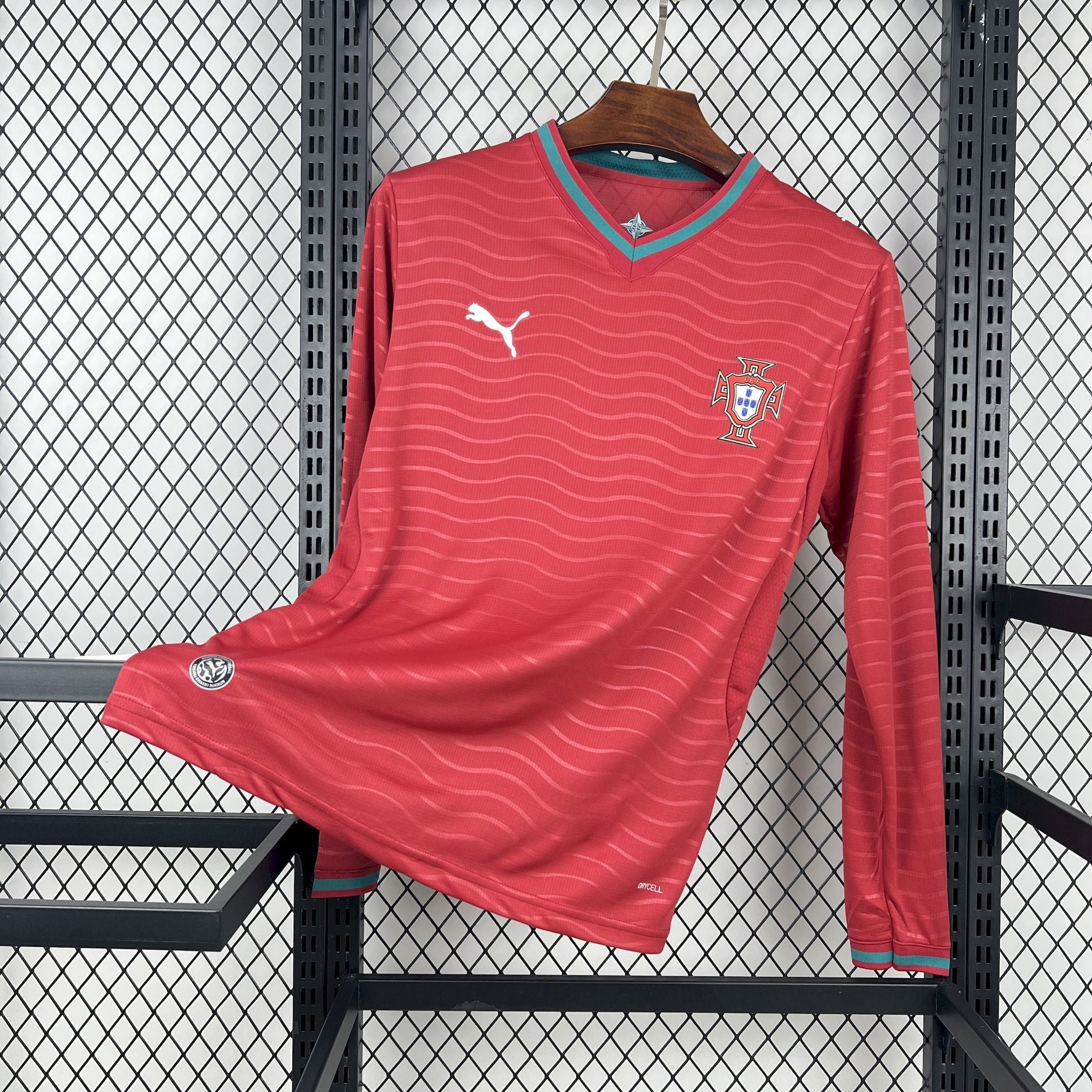 2026 Long Sleeves Portugal Home Football Jersey 1:1 Thai Quality topjersey