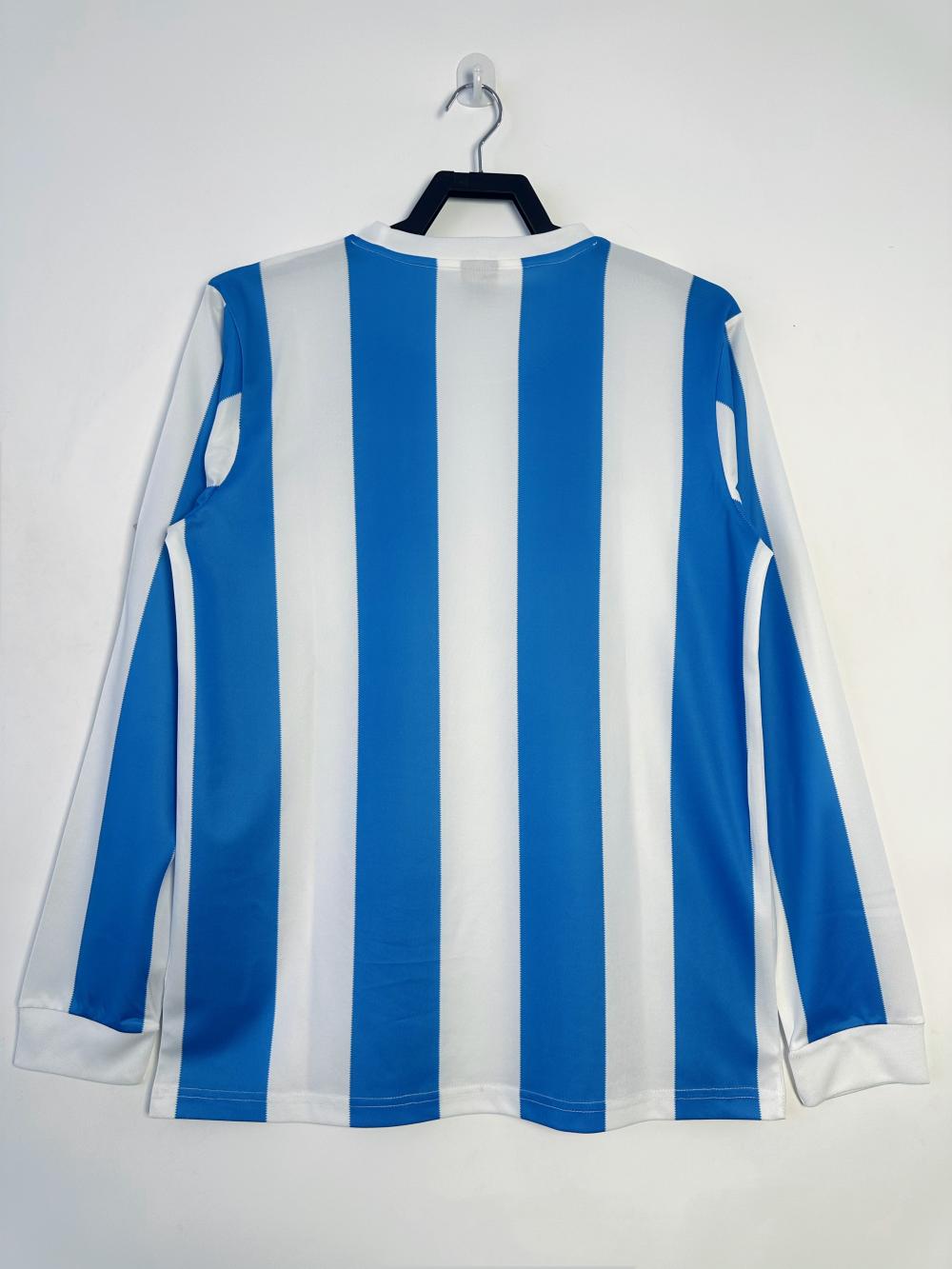 1986 Retro Long Sleeve Argentina National Team Home Jersey