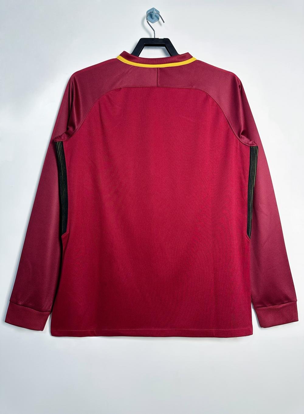2017-2018 Retro Long Sleeve Roma Home