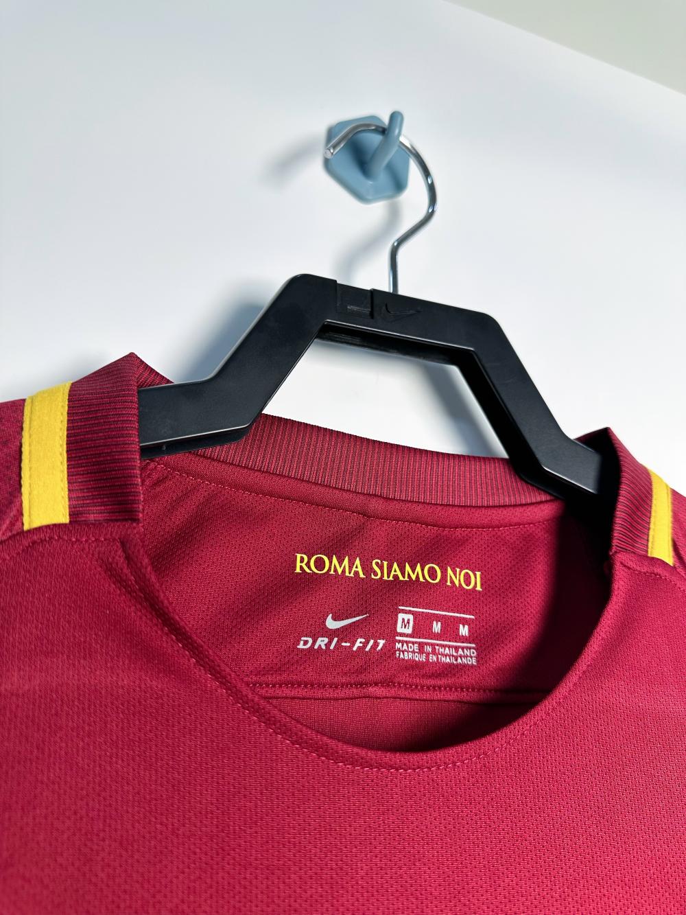 2017-2018 Retro Long Sleeve Roma Home