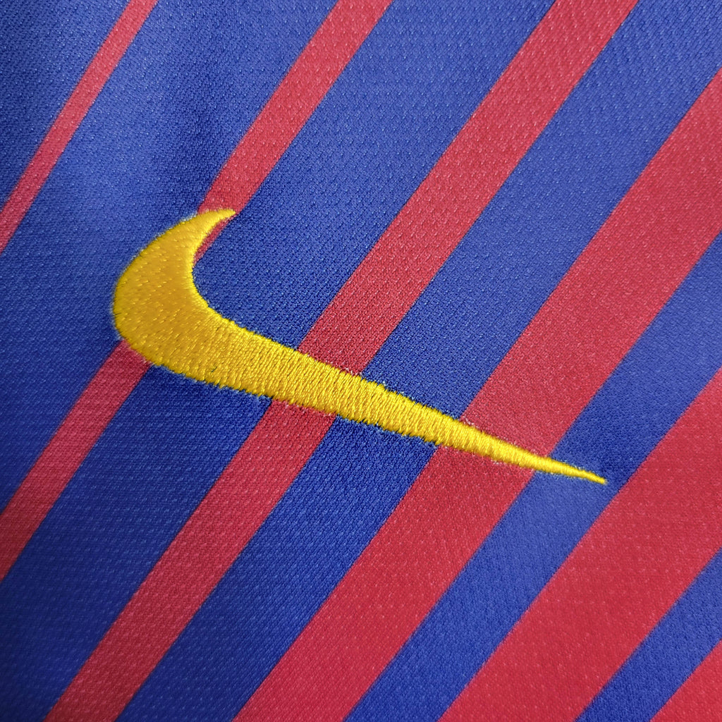 2017/2018 Retro Barcelona Home