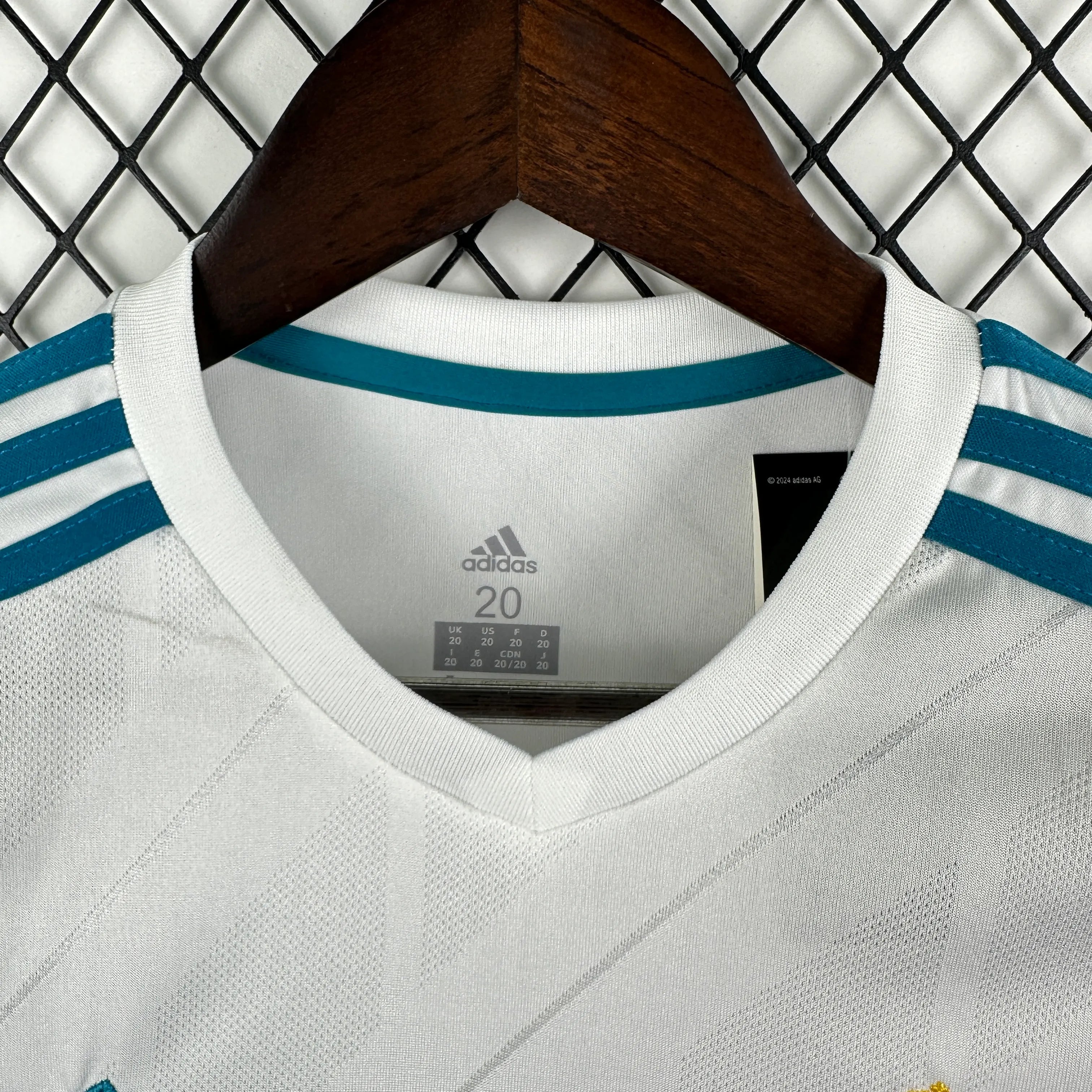 2017/2018 Retro Long Sleeve Real Madrid Home
