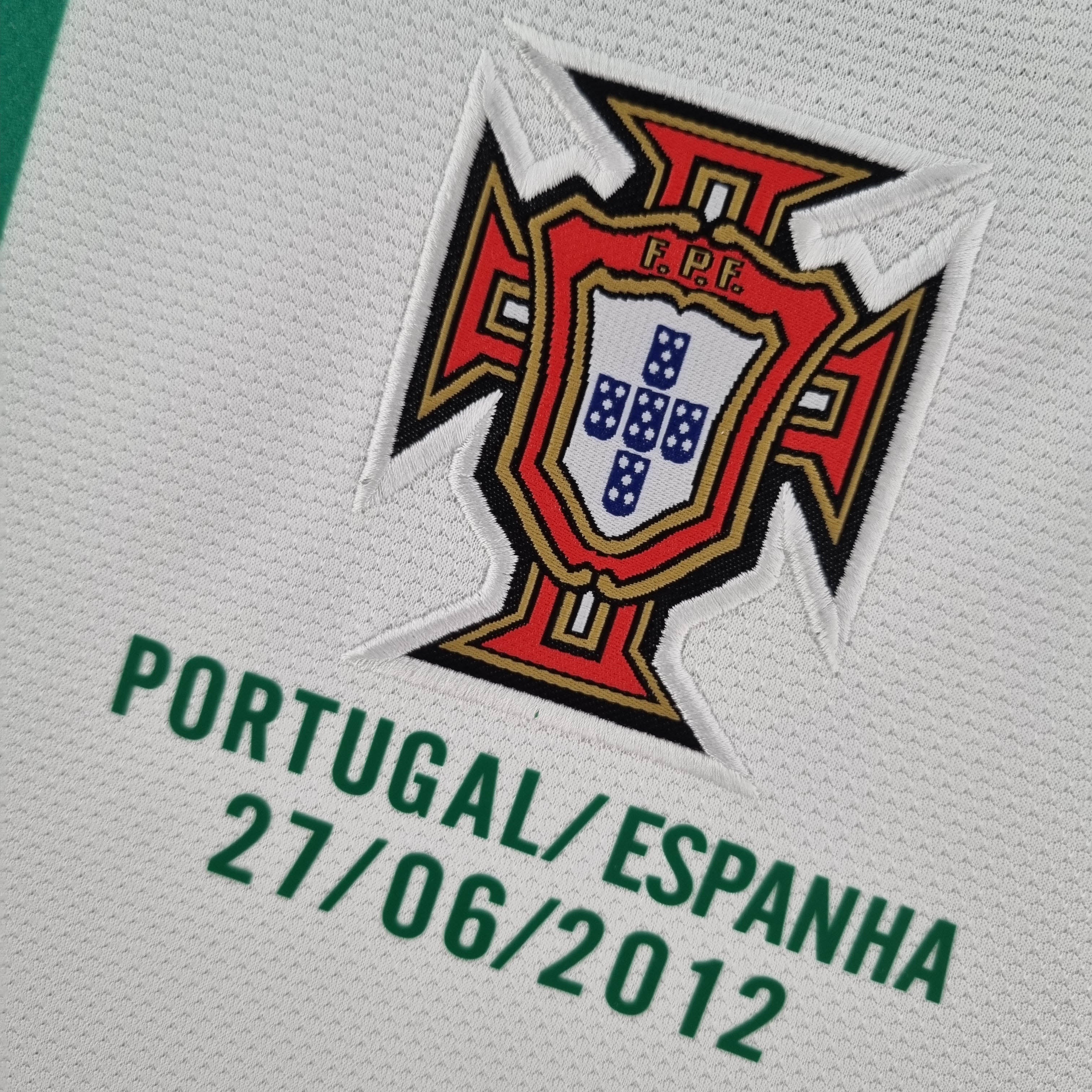 2012 Retro Long Sleeve Portugal Away