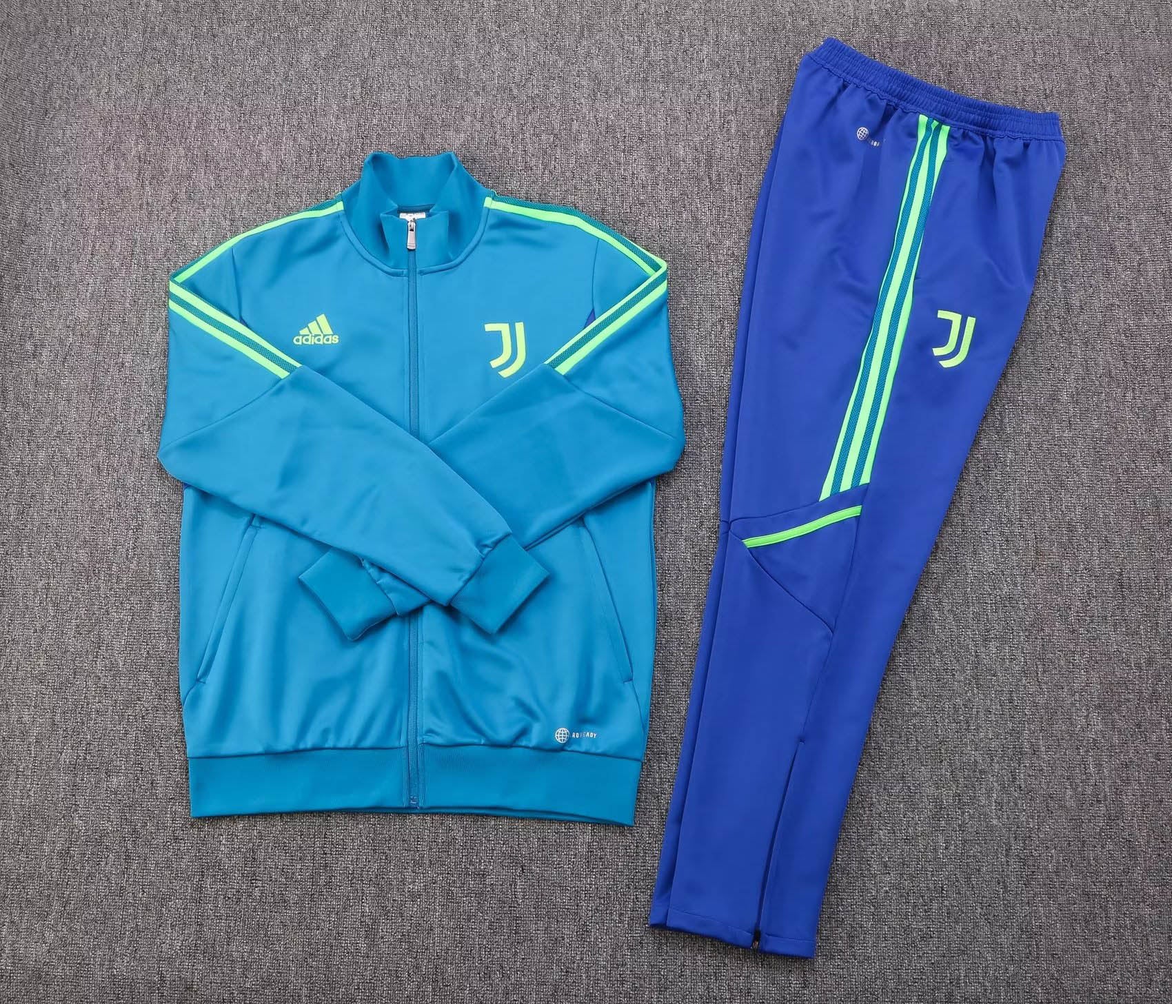 2022/2023 Juventus Long Zipped Jacket Blue