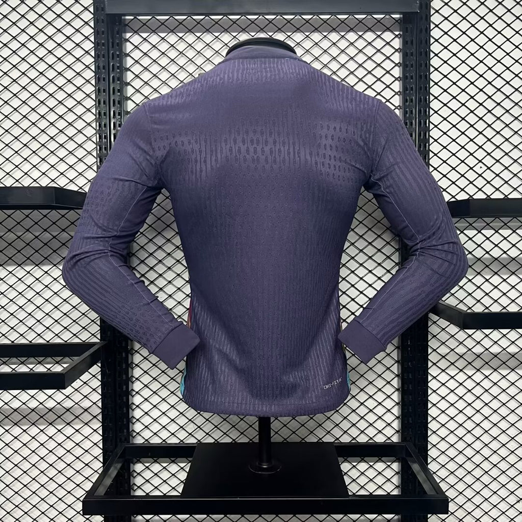 2024-2025 Player Version England Away Long Sleeves