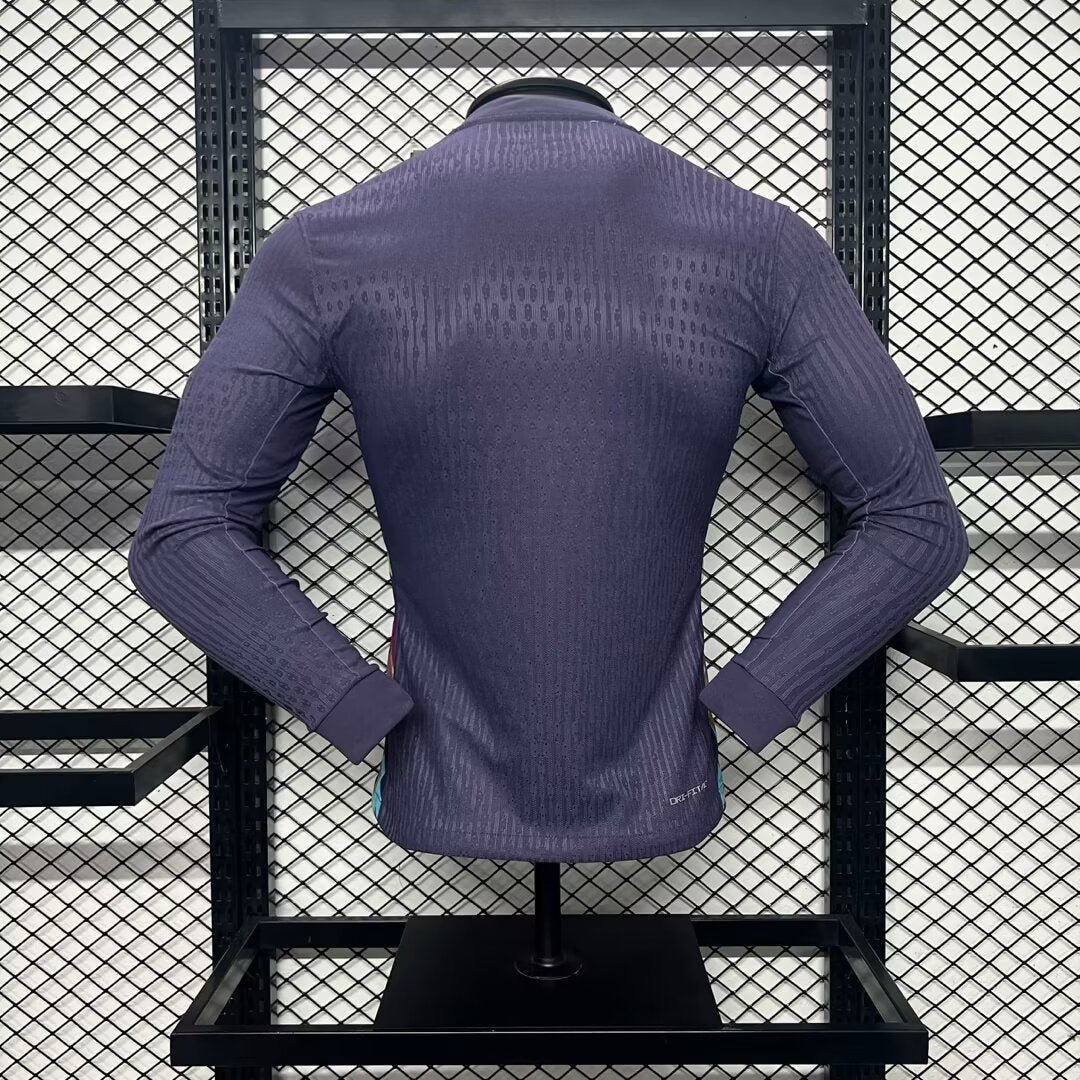 2024-2025 Player Version England Away Long Sleeves