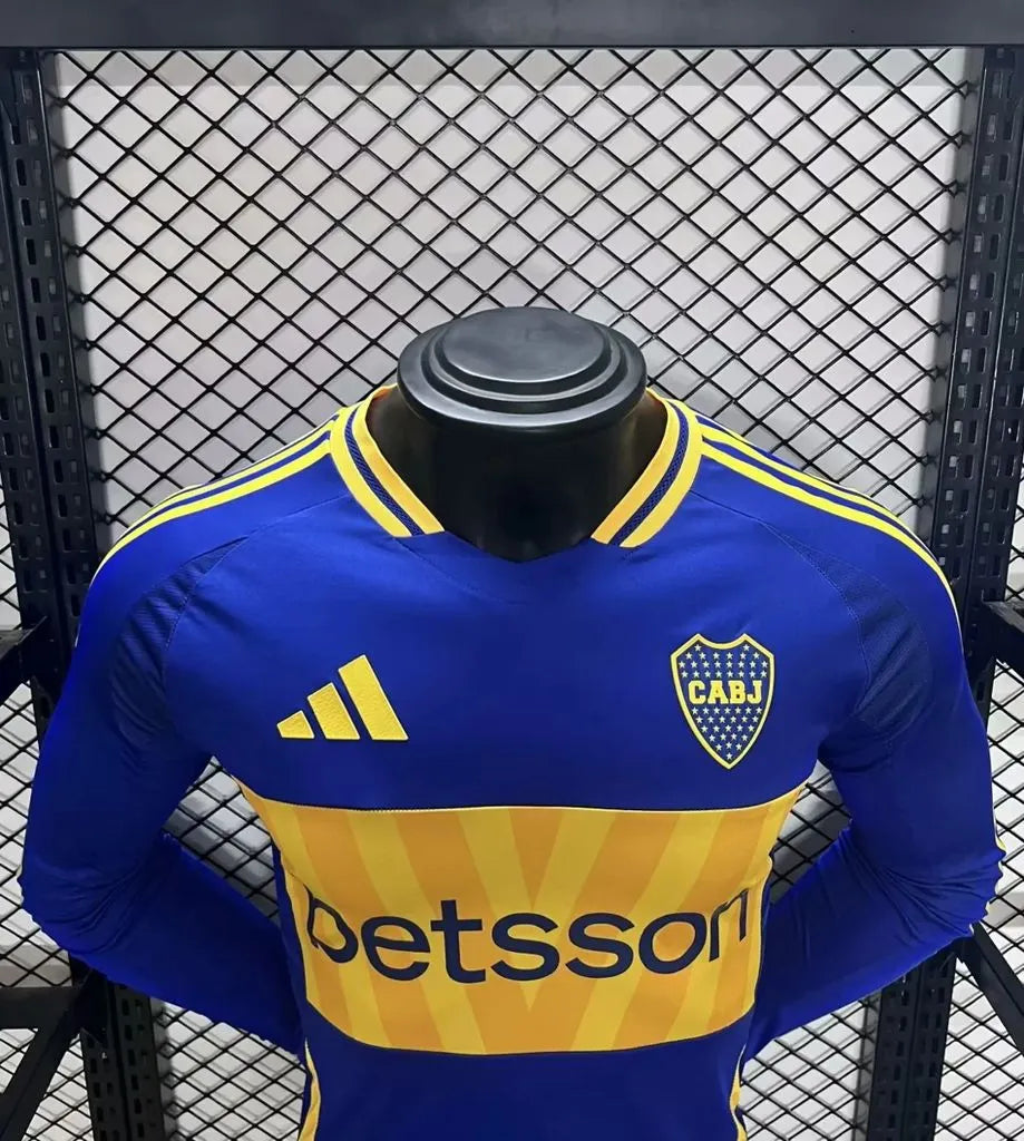 2024/2025 Player Version Boca Juniors Home Long Sleeves