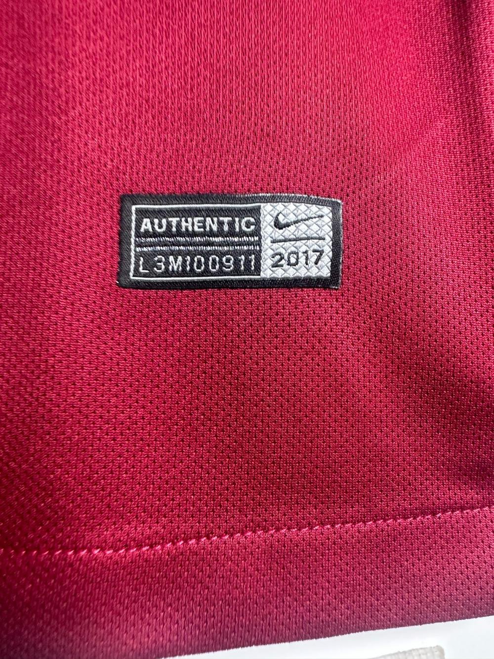 2017-2018 Retro Long Sleeve Roma Home