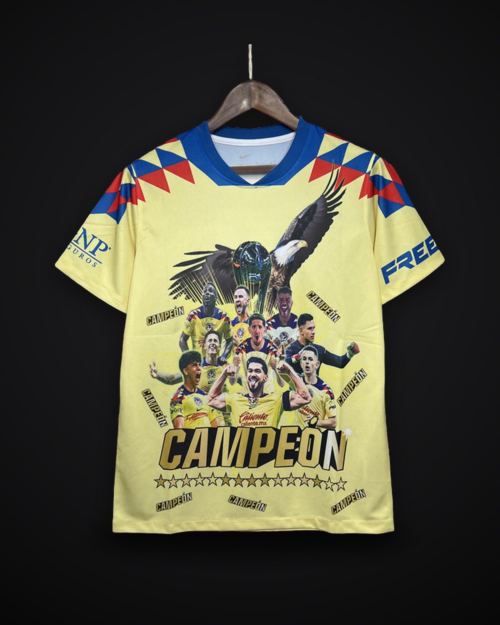 2024/2025 Club América Champions Yellow Commemorative Edition Jersey