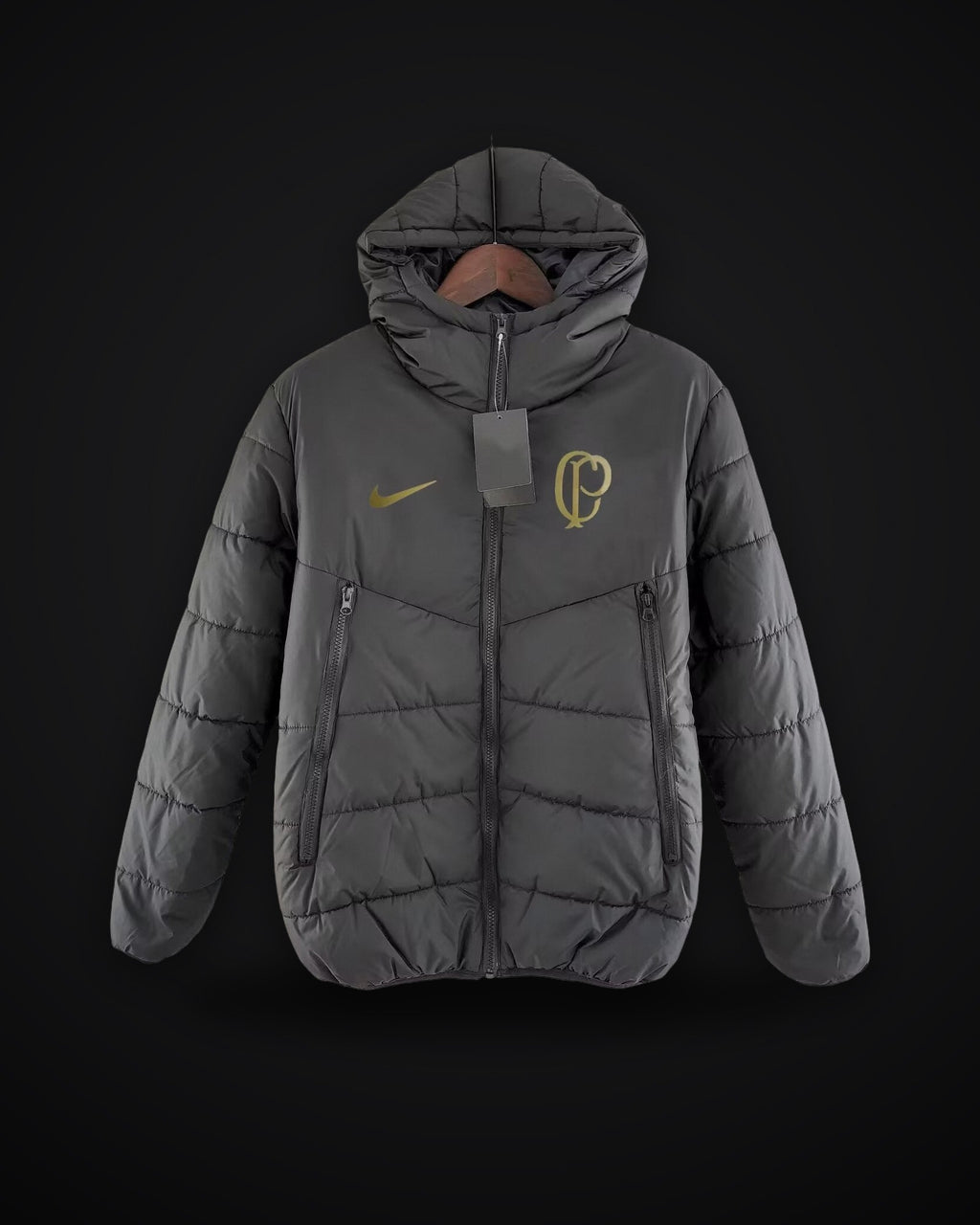 2024/2025 Corinthians Black Soccer Cotton jacket
