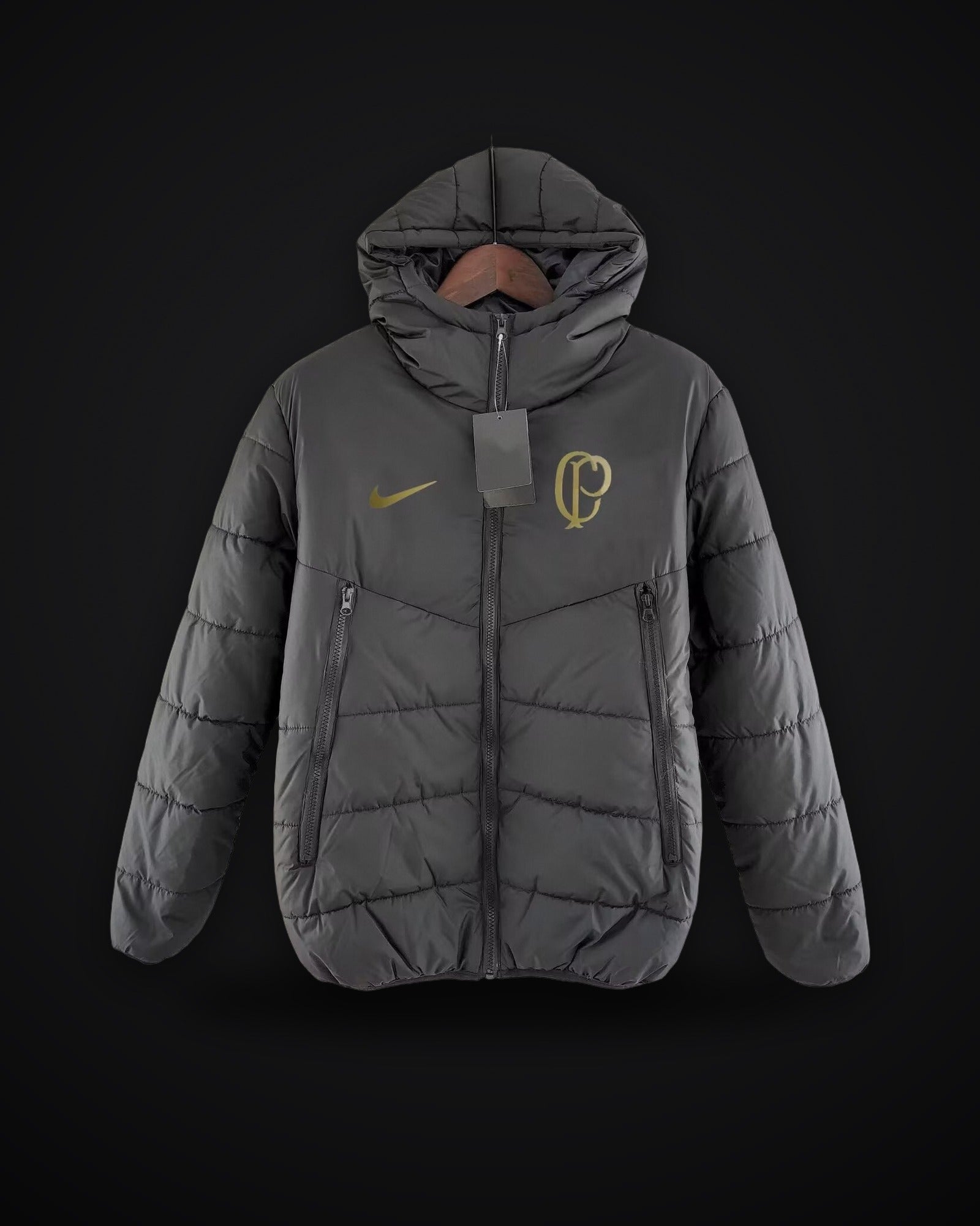 2024/2025 Corinthians Black Soccer Cotton jacket