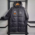 2024 Germany Black-White Edge Soccer Long Cotton jacket