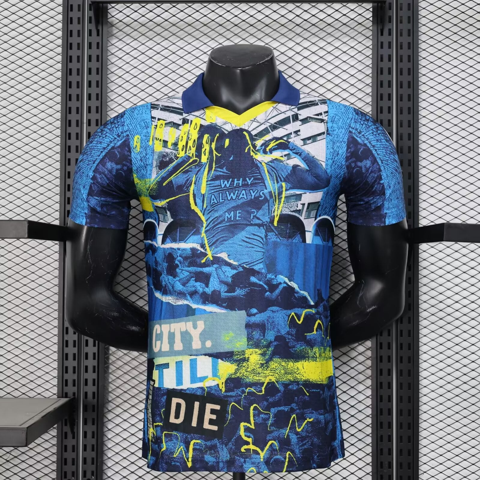 2025/2026 Player Version Manchester City  FTBLNRGY+Retro