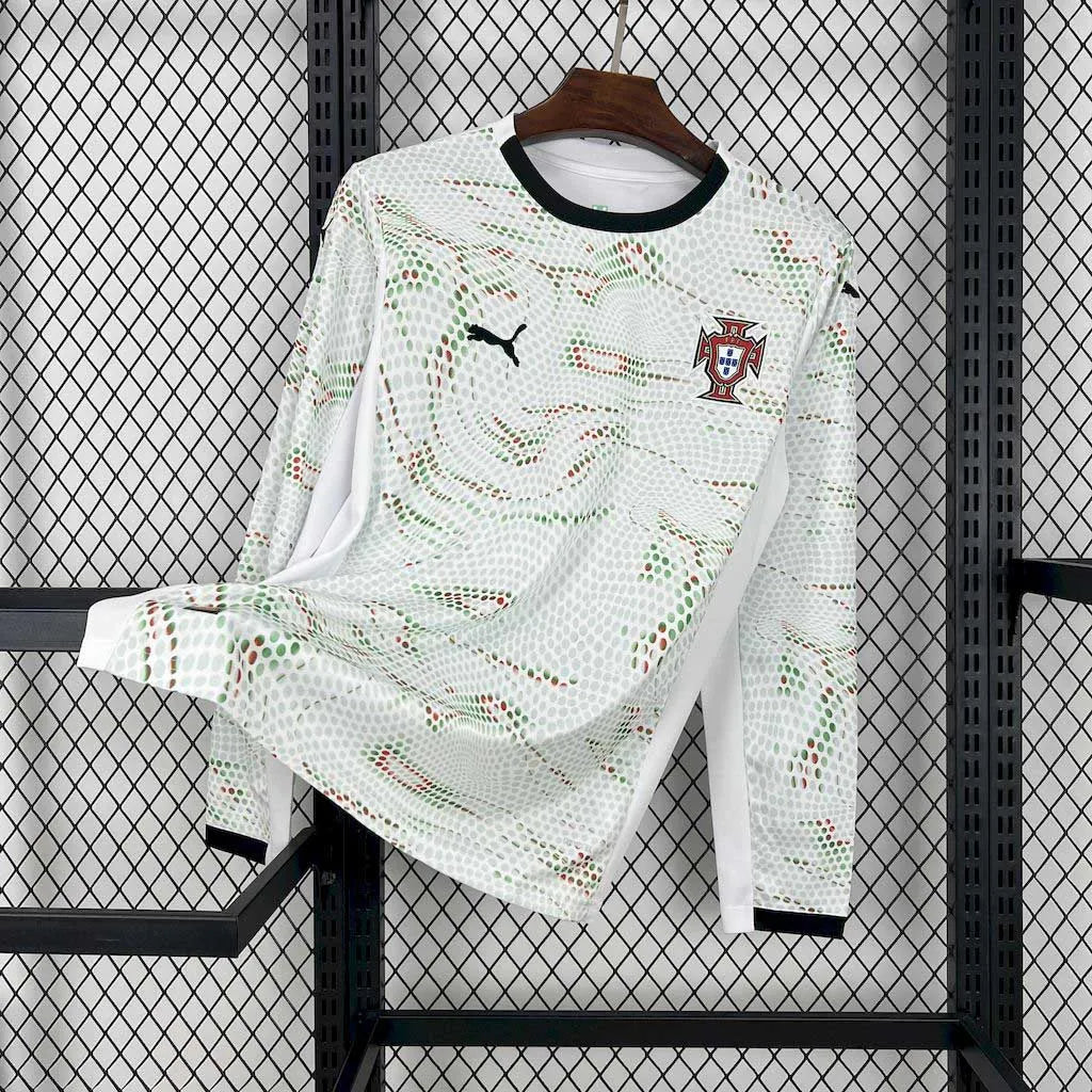 2025-2026 Portugal Long Sleeves  Away