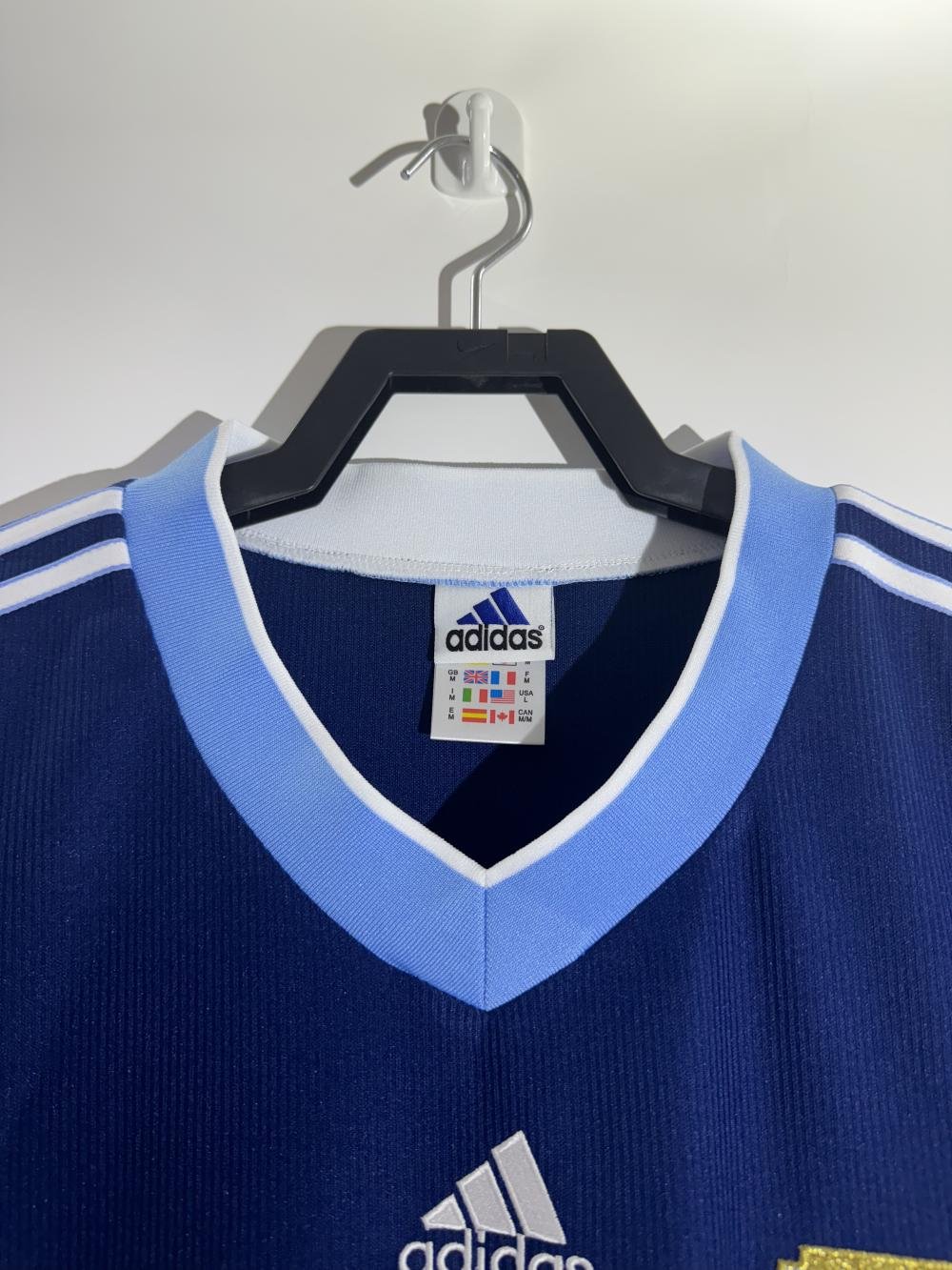 1998 Retro Argentina National Team Away Jersey