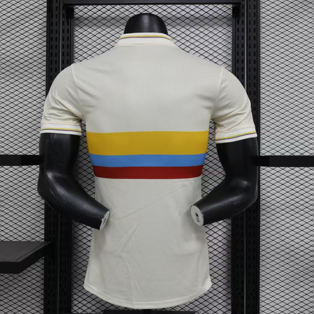 2024-2025 Player Version Colombia 100th Anniversary Jersey