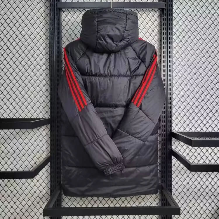 2024/2025 Benfica Black-Red Edge Soccer Long Cotton jacket