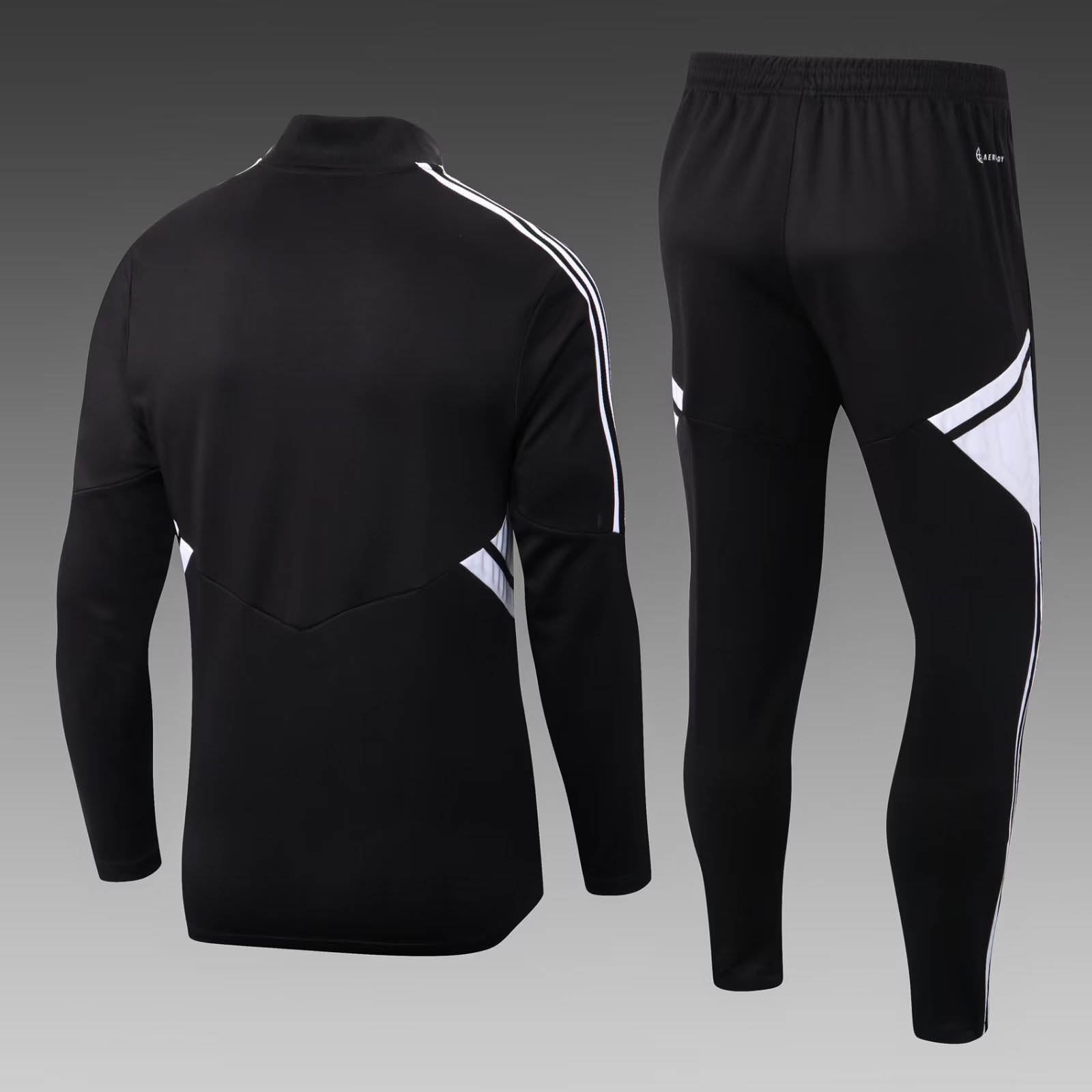 2022/2023 Feyenoord Rotterdam Half-Pull Training Suit Black