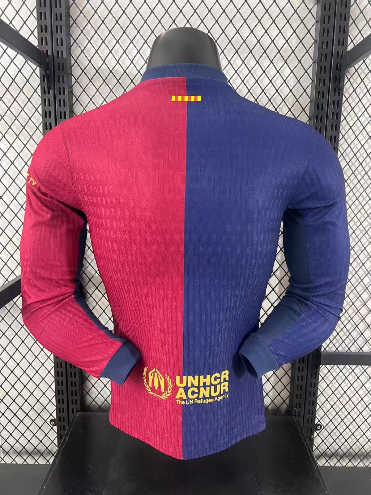 2024/2025 Long Sleeve Player Version Barcelona x Travis Scott Collab Home