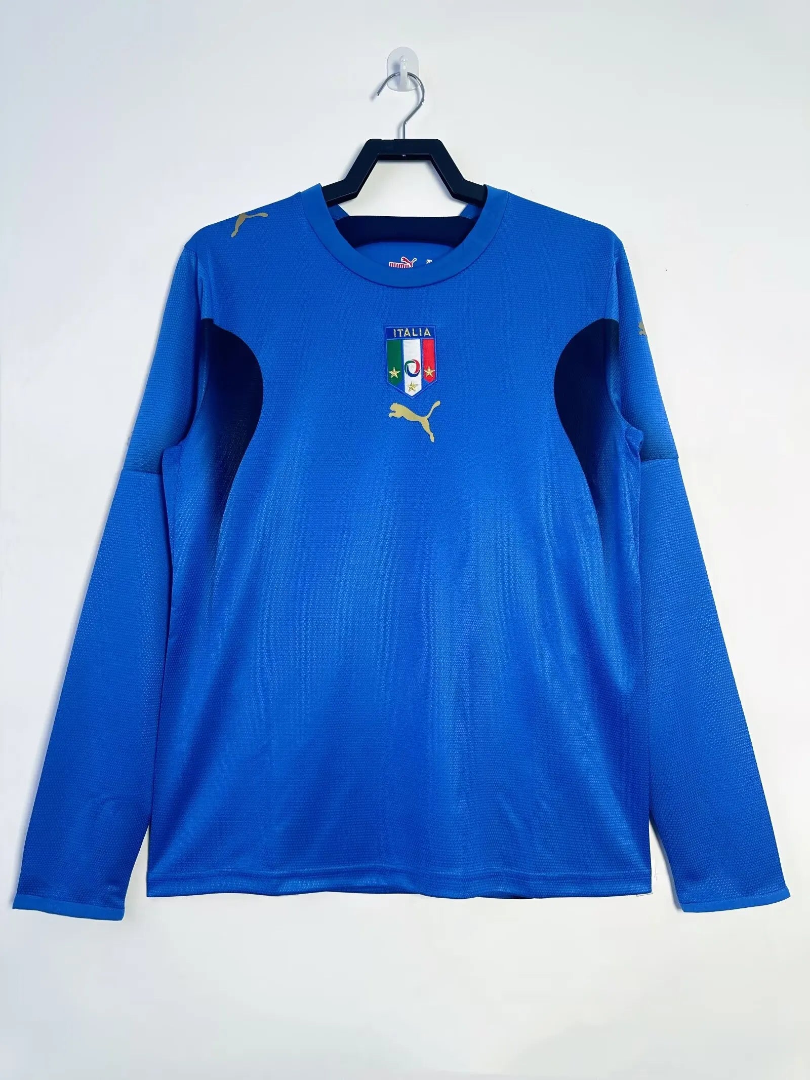 2006 Retro Italy Long sleeves Home Soccer Shirt