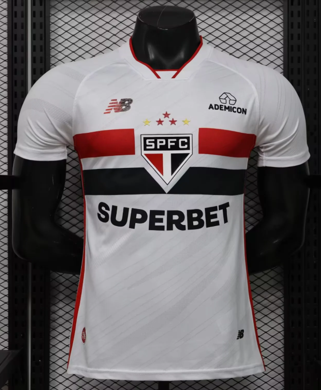 2026/2027 Player Version São Paulo Home Football Jersey 1:1 Thai Quality topjersey
