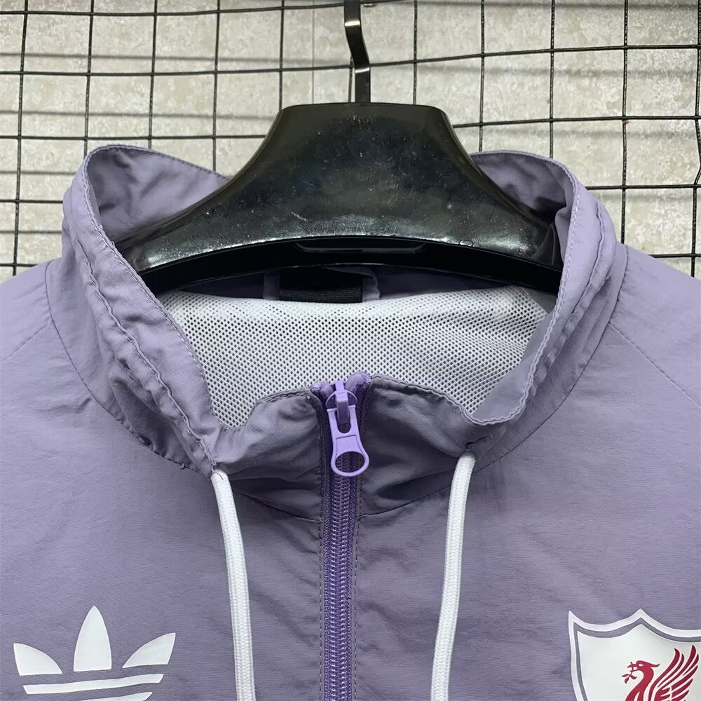 2024/2025 Liverpool Windbreaker Light Purple