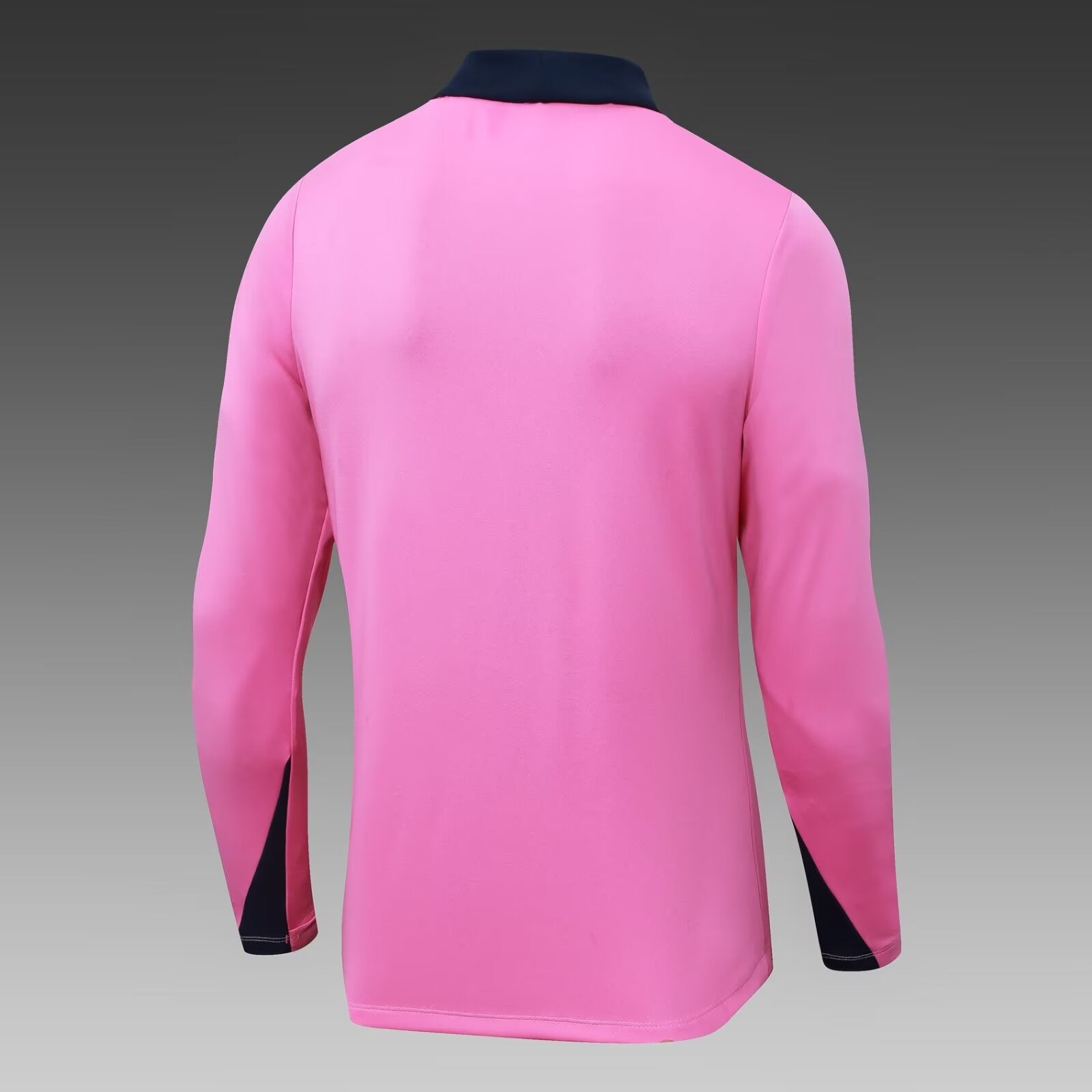 2024/2025 Atletico Madrid Half-Pull Training Suit Pink Jersey