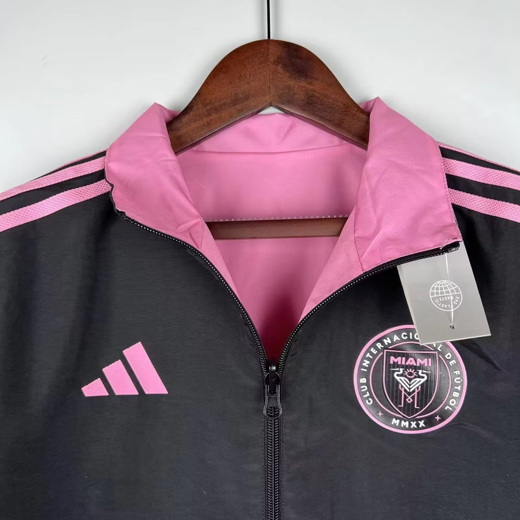 2024/2025 Inter Miami Reversible Windbreaker Black-Pink