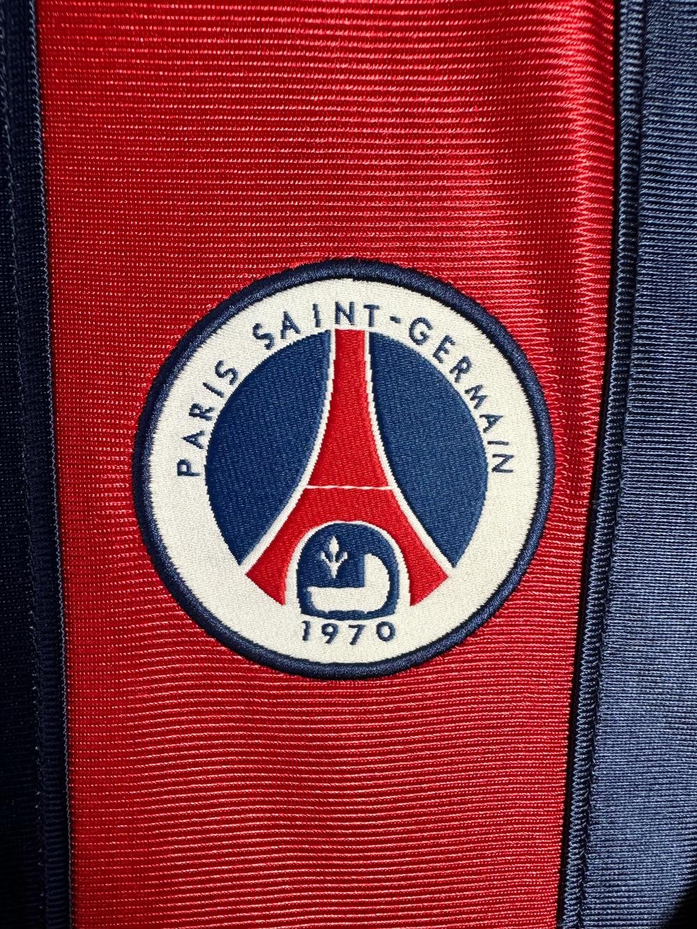 2001/2002 Retro Long Sleeve Psg Paris Saint-Germain Home