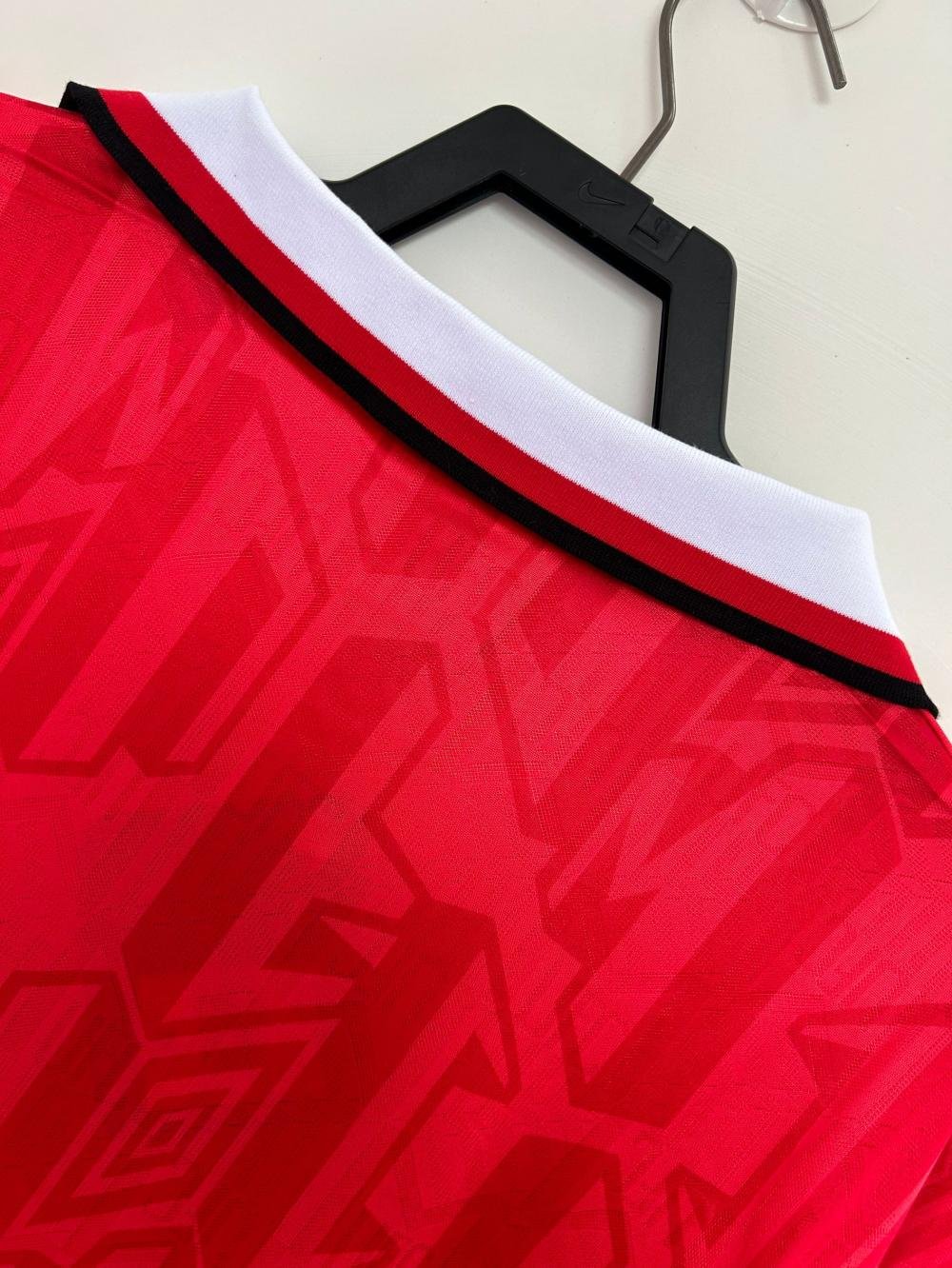 1992/1994 Retro Long Sleeve Manchester United Home