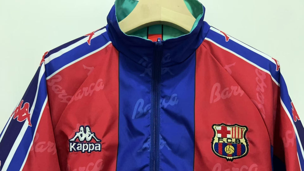 1996/1997 Retro Barcelona Reversible Windbreaker