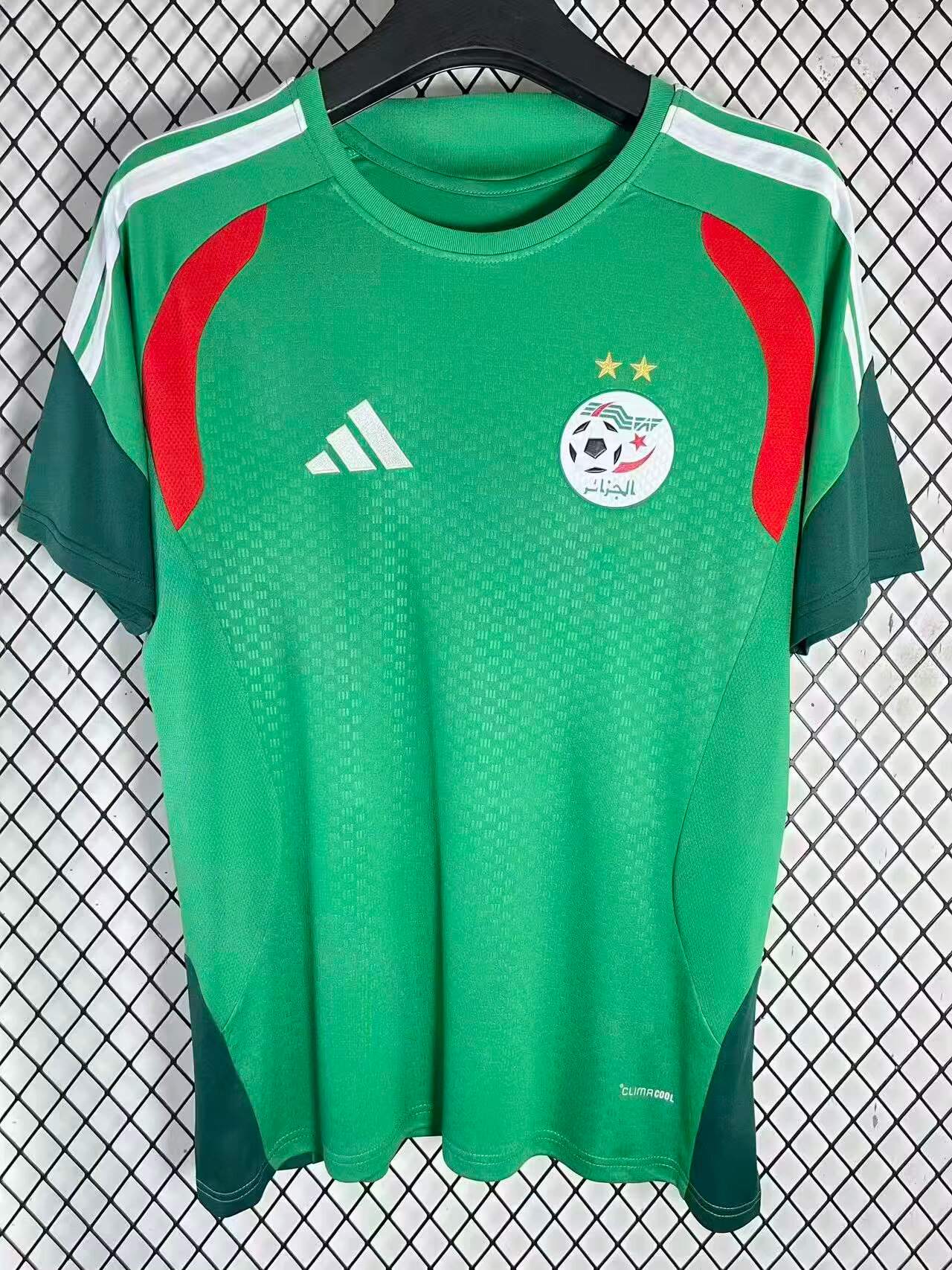 2026/2027 Algeria National Team Training Green 2Stars Football Shirt 1:1 Thai Quality