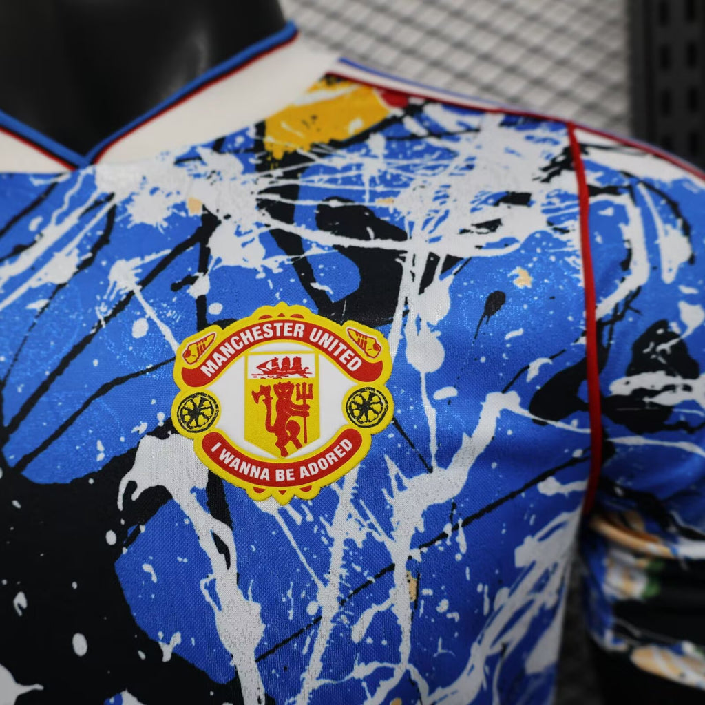 2026/2027 Player Version Manchester United Special Retro Collaboration Edition Football Shirt 1:1 Thai Quality