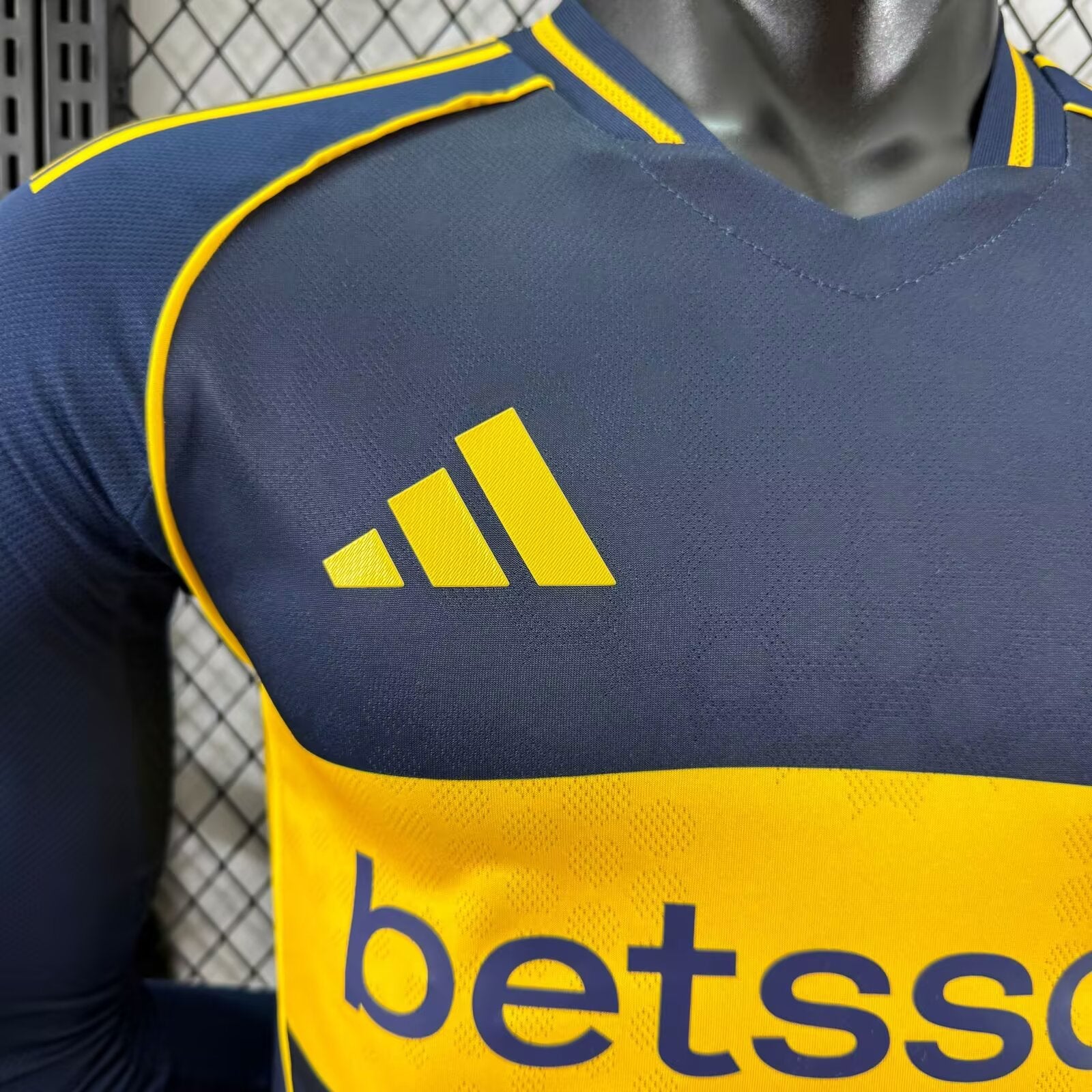 2025/2026 Long Sleeves Player Version Boca Juniors Home
