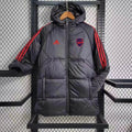 2024/2025 Arsenal Black-Red Edge Soccer Long Cotton jacket