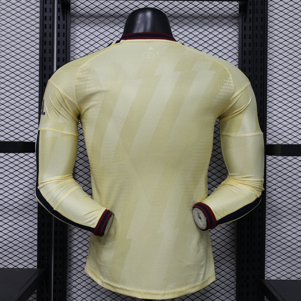 2026/2027 Long Sleeve Player Version Arsenal Third Away Football Jersey 1:1 Thai Quality topjersey