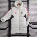 2024/2025 Benfica White-Red Edge Soccer Long Cotton jacket