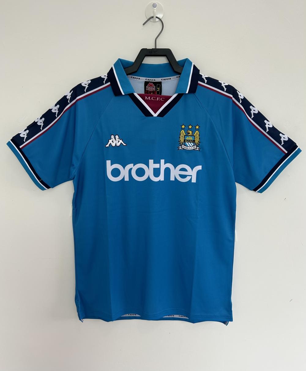 1997-1998 Retro Manchester City Home