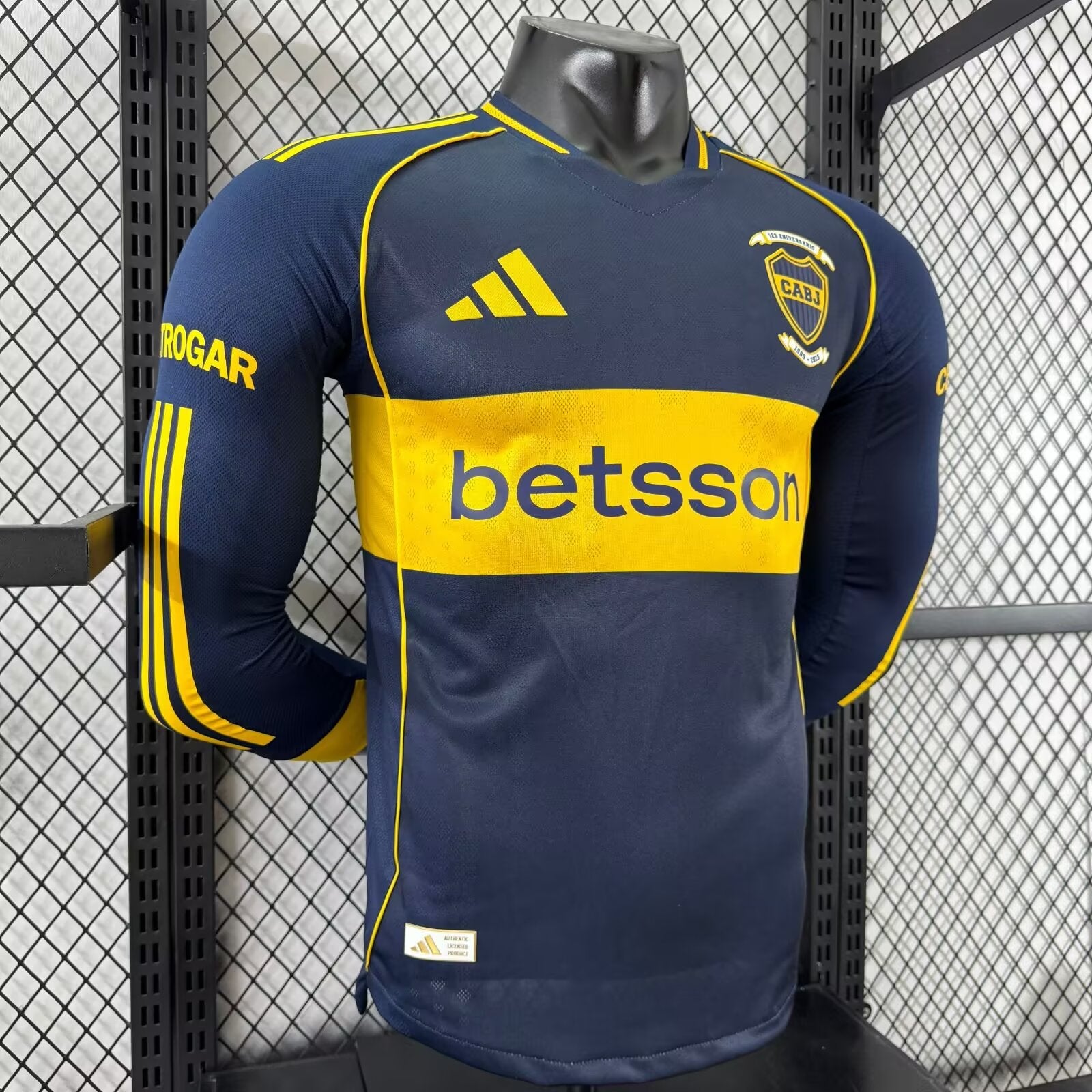 2025/2026 Long Sleeves Player Version Boca Juniors Home
