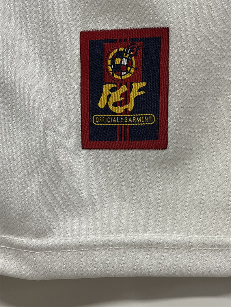 1998 Retro Spain Away Soccer Shirt